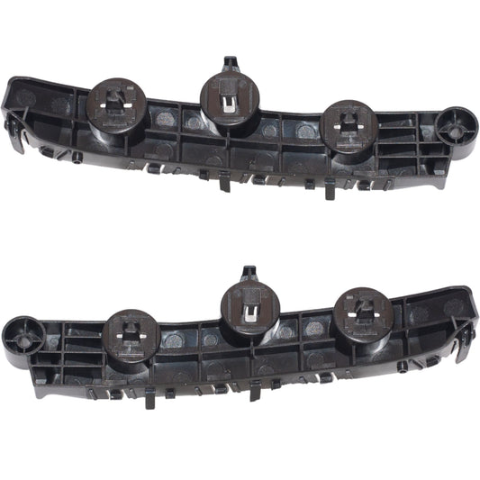 Front Driver Side Left Passenger Side Right Bumper Cover Side Support Bracket Set Compatible with 2022-2025 Nissan Pathfinder 62227-6TA0A 62226-6TA0A NI1042136 NI1043136