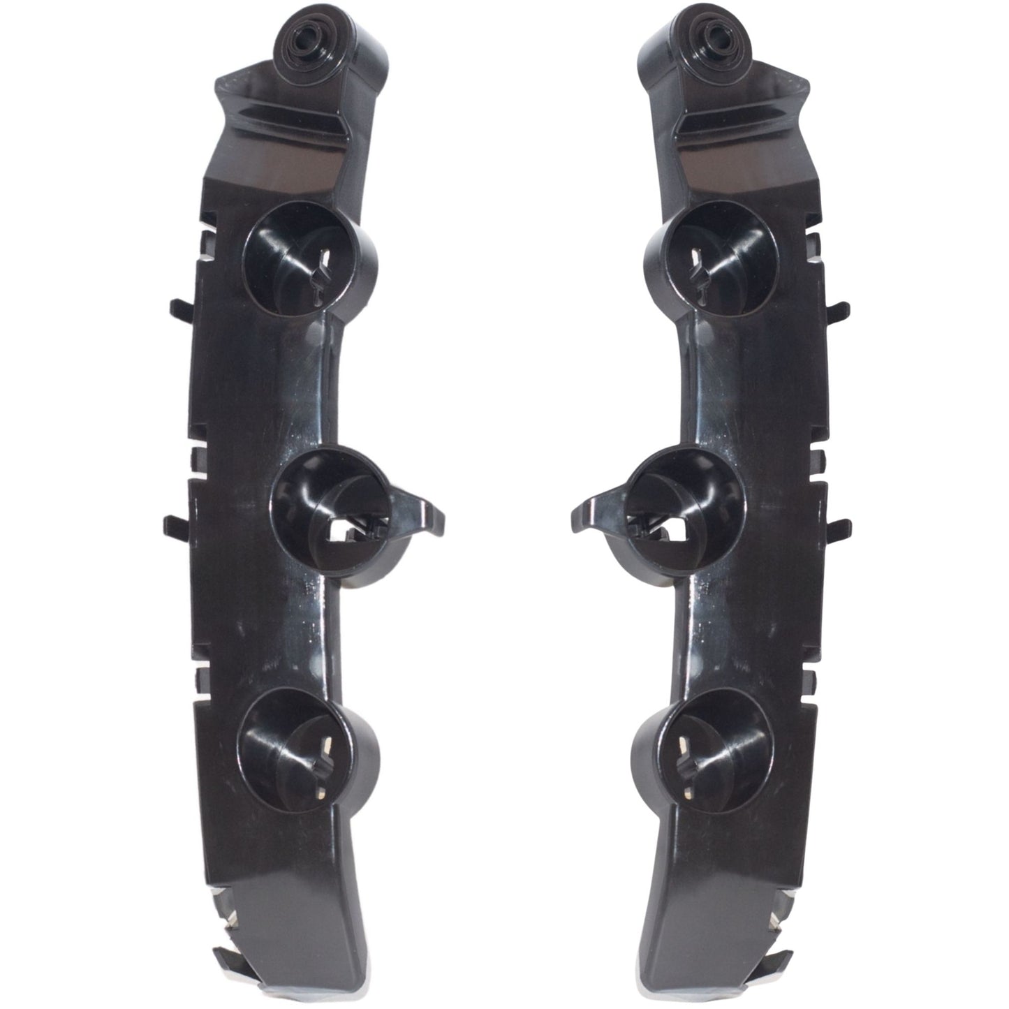 Front Driver Side Left Passenger Side Right Bumper Cover Side Support Bracket Set Compatible with 2022-2025 Nissan Pathfinder 62227-6TA0A 62226-6TA0A NI1042136 NI1043136