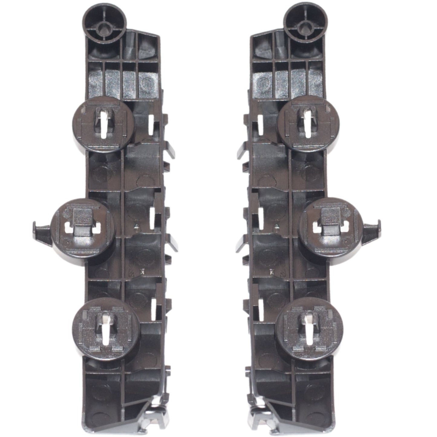 Front Driver Side Left Passenger Side Right Bumper Cover Side Support Bracket Set Compatible with 2022-2025 Nissan Pathfinder 62227-6TA0A 62226-6TA0A NI1042136 NI1043136