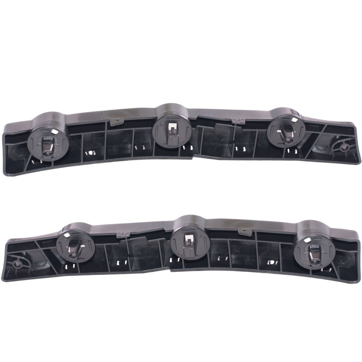 Front Outer Upper Driver Left Passenger Side Right Bumper Cover Support Bracket Set Compatible with 2014-2020 Nissan Rogue 2017-2019 Nissan Rogue Hybrid 62223-4BA1A 62222-4BA1A NI1032108 NI1033108