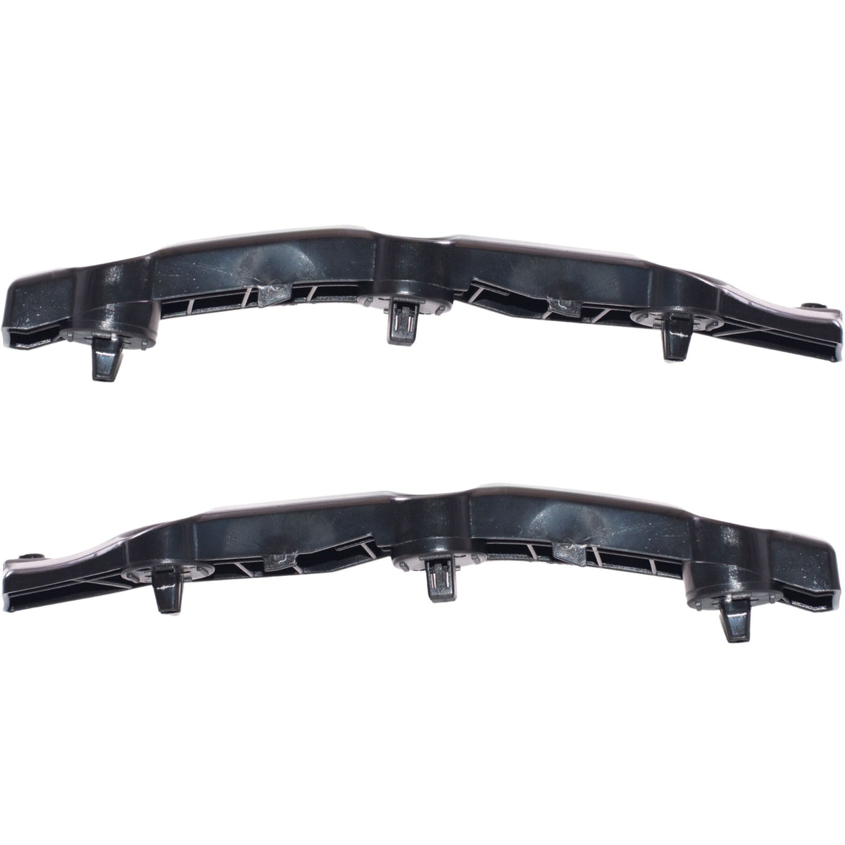Front Outer Upper Driver Left Passenger Side Right Bumper Cover Support Bracket Set Compatible with 2014-2020 Nissan Rogue 2017-2019 Nissan Rogue Hybrid 62223-4BA1A 62222-4BA1A NI1032108 NI1033108