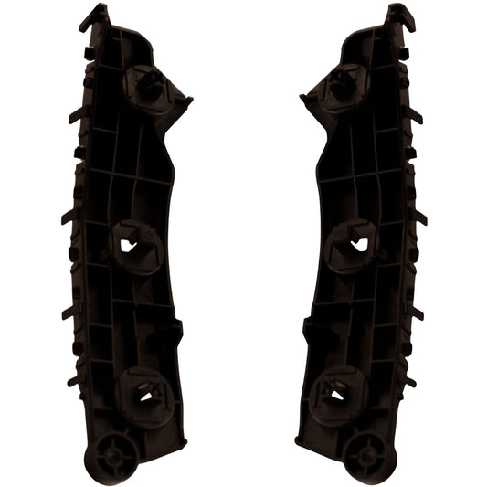 Brock Front Outer Driver Side Left Passenger Side Right Bumper Cover Support Bracket Set Compatible with 2021-2025 Nissan Rogue USA Built 62223-6RR0B 62222-6RR0B