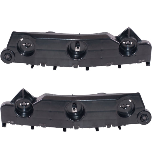 Front Outer Driver Side Left Passenger Side Right Bumper Cover Support Bracket Set Compatible with 2021-2025 Nissan Rogue Japan Built 62223-6RA0A 62222-6RA0A NI1042129 NI1043129