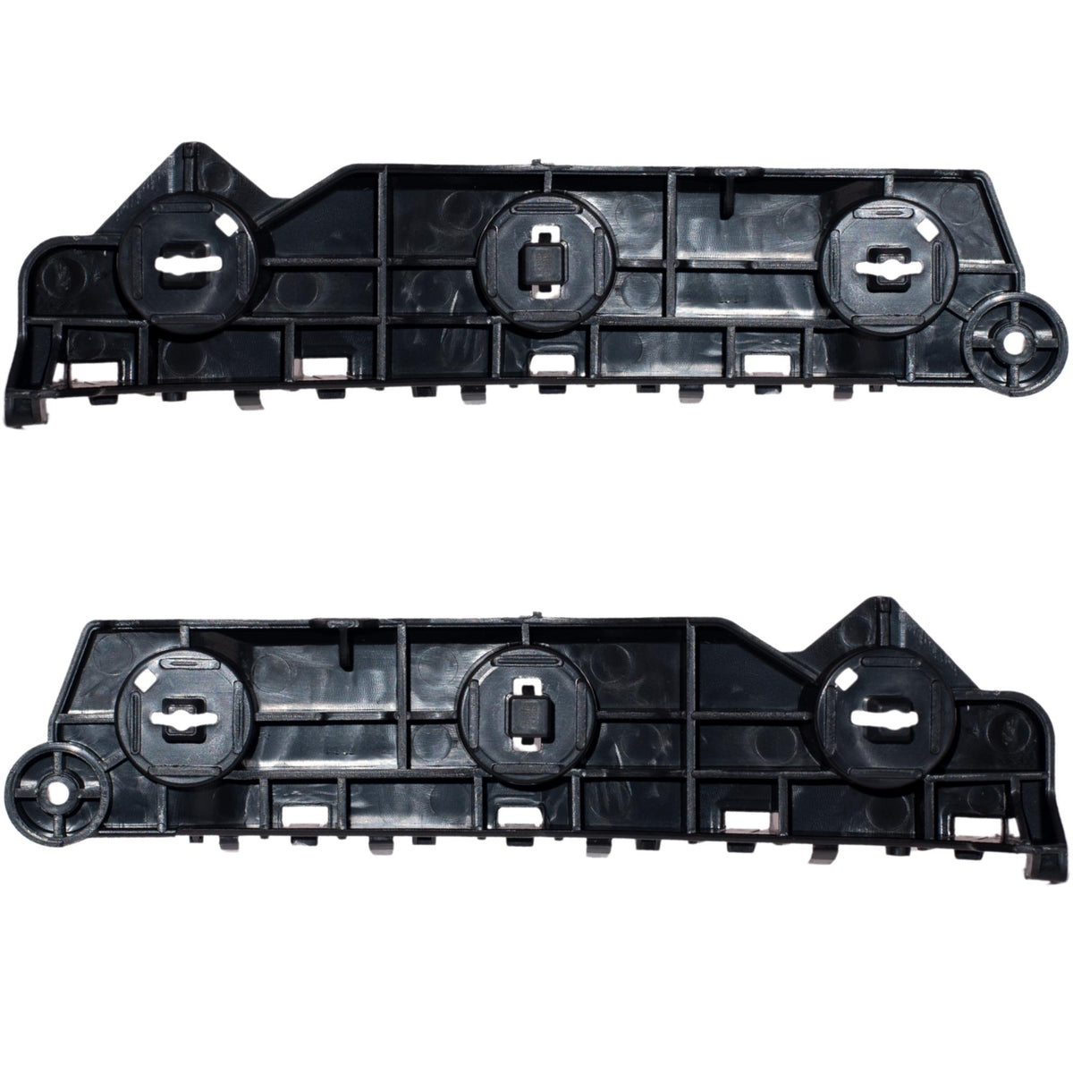 Front Outer Driver Side Left Passenger Side Right Bumper Cover Support Bracket Set Compatible with 2021-2025 Nissan Rogue Japan Built 62223-6RA0A 62222-6RA0A NI1042129 NI1043129