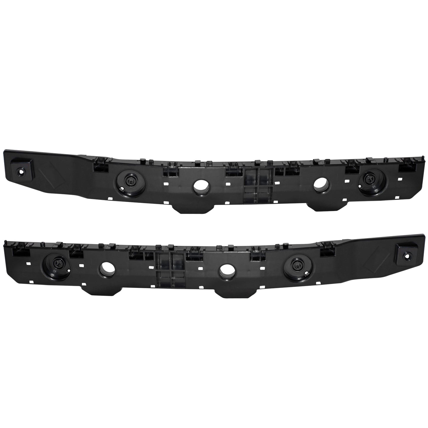 Brock Rear Outer Driver Side Left Passenger Side Right Bumper Cover Support Bracket Set Compatible with 2021-2023 Nissan Rogue 4449-0036LR