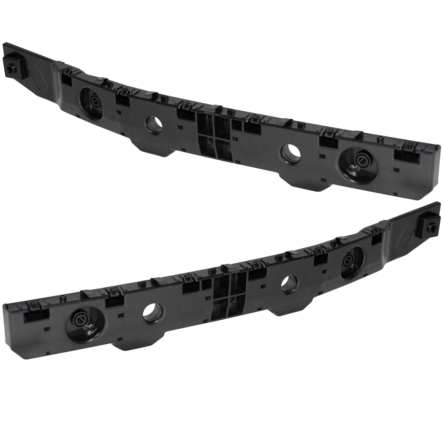 Brock Rear Outer Driver Side Left Passenger Side Right Bumper Cover Support Bracket Set Compatible with 2021-2023 Nissan Rogue 4449-0036LR