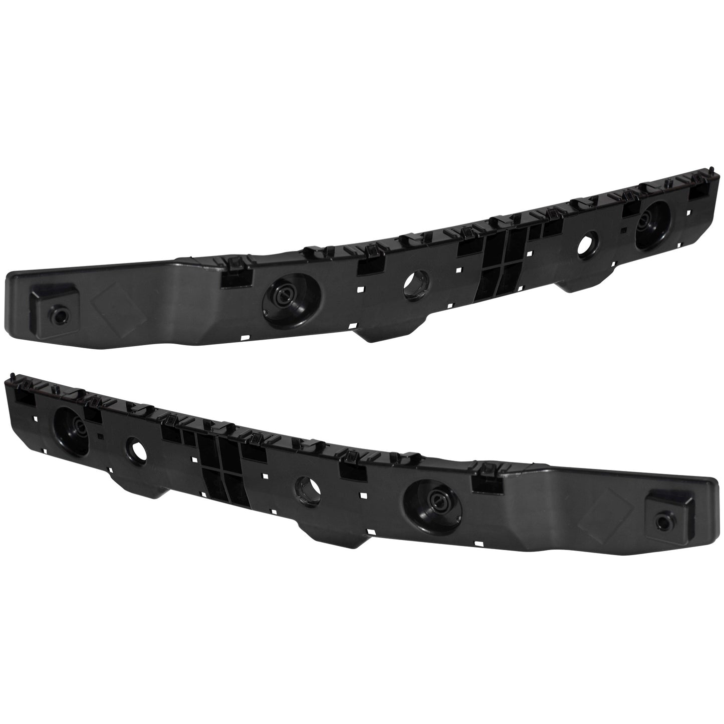 Brock Rear Outer Driver Side Left Passenger Side Right Bumper Cover Support Bracket Set Compatible with 2021-2023 Nissan Rogue 4449-0036LR