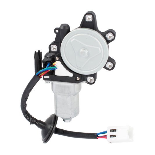 Brock Replacement Window Lift Regulator Motor 6 Pin Connector Driver Left Front Power Compatible with 2003-2009 350Z & 2003-2007 G35 2-Door Coupe 80731-CD00A