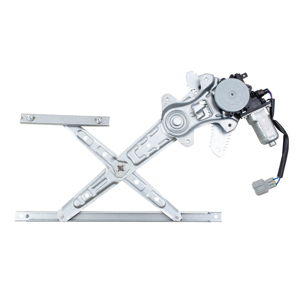 Brock Replacement Passenger Rear Power Window Regulator with Motor Compatible with 2013-2019 Sentra