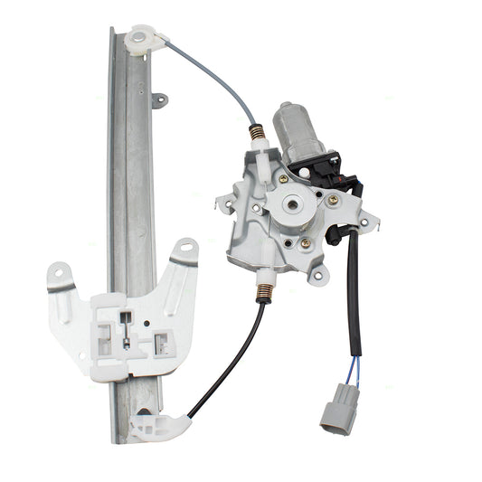 Brock Replacement Passengers Rear Power Window Regulator w/ Motor Right Assembly Compatible with 08-13 Rogue & 14-15 Rogue Select 80730JX30C 82720JM00A