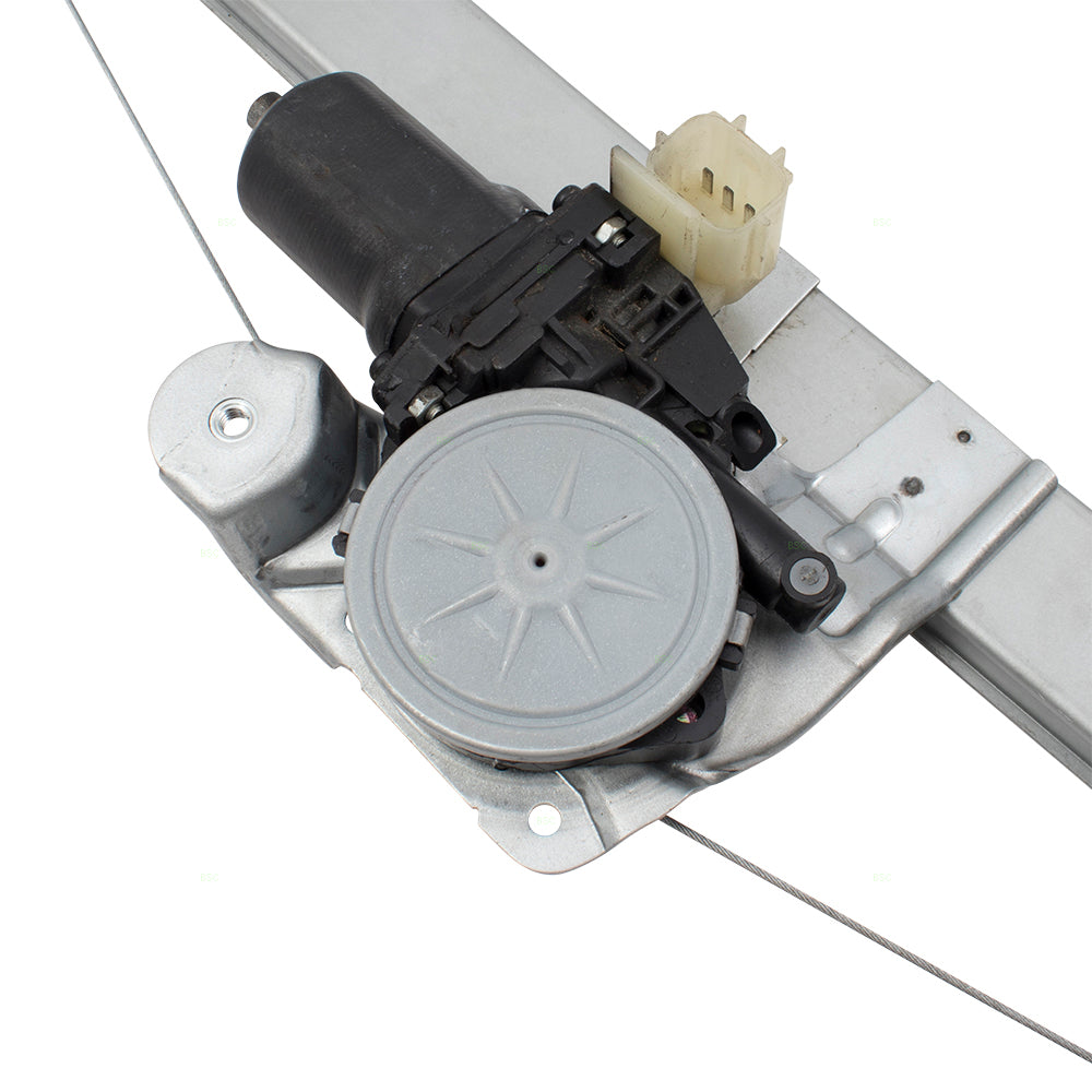 Brock Replacement Passengers Front Power Window Regulator & Motor Assembly Compatible with 14-20 Rogue 807204BA1A 807314BA0A