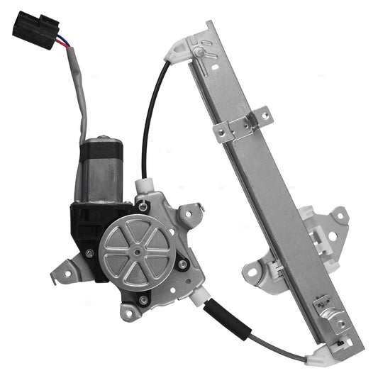 Brock Replacement Passengers Rear Power Window Lift Regulator w/ Motor Assembly Compatible with 07-12 Altima Maxima 82720-JA000
