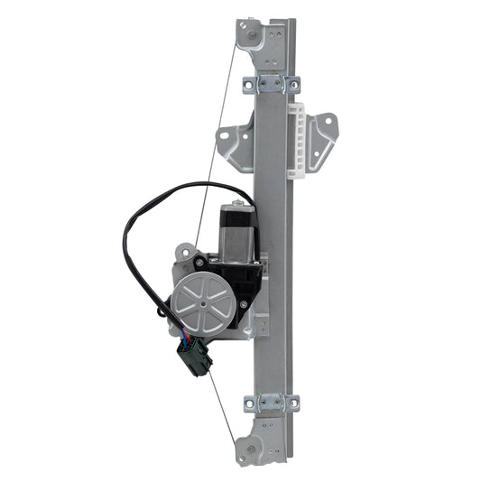 Brock Replacement Passengers Front Power Window Lift Regulator w/ Motor 2 Pin Connector Assembly Compatible with 13-17 Altima Sedan 80730-3TA1A