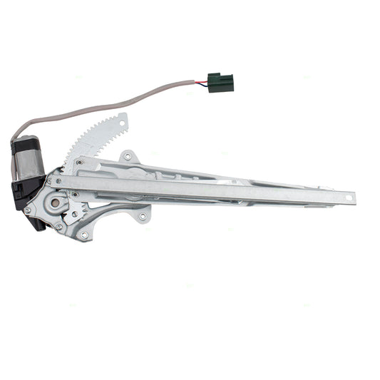 Brock Replacement Drivers Power Rear Window Lift Regulator w/ Motor Assembly Compatible with 13-18 Altima Sedan 827213TA0A 827313TA2A