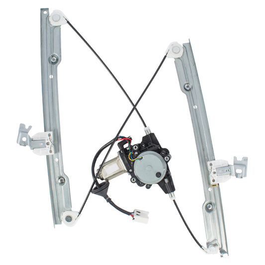 Brock Replacement Passengers Front Power Window Lift Regulator w/ Motor Assembly Compatible with 04-08 Maxima 807207Y000