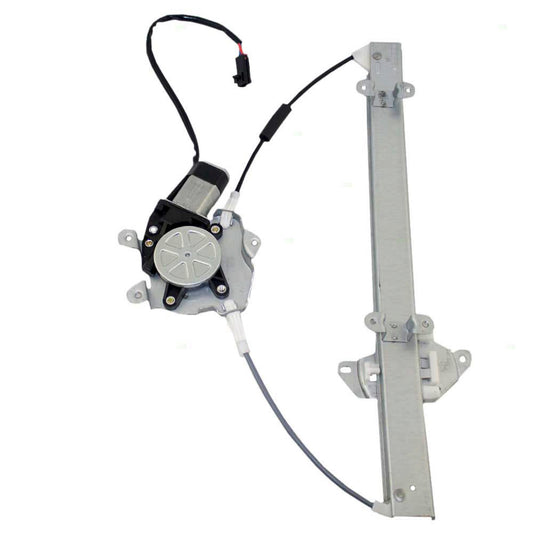 Brock Replacement Passengers Front Power Window Lift Regulator with Motor Assembly Compatible with 98-01 Altima 807209E010