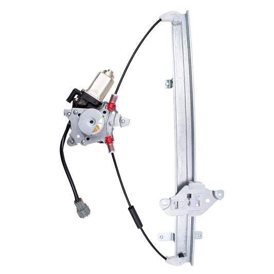 Brock Replacement Driver Front Power Window Regulator with Motor Compatible with 01-04 Pathfinder 01-03 QX4 807210W210