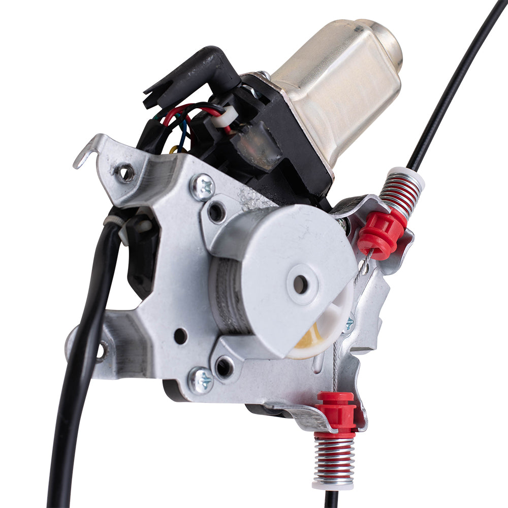 Brock Replacement Pair Front Power Window Regulators with Motors Compatible with 01-04 Pathfinder 01-03 QX4 807210W210