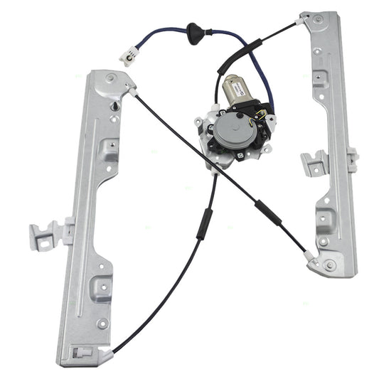 Brock Replacement Power Window Lift Regulator with Motor Assembly Passenger Front Compatible with 03-07 Murano SUV 80730-CA00A