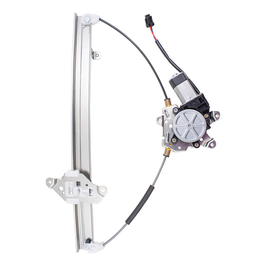 Brock Replacement Passengers Rear Power Window Lift Regulator with Motor Assembly Compatible with 05-12 Pathfinder 82730-EA500