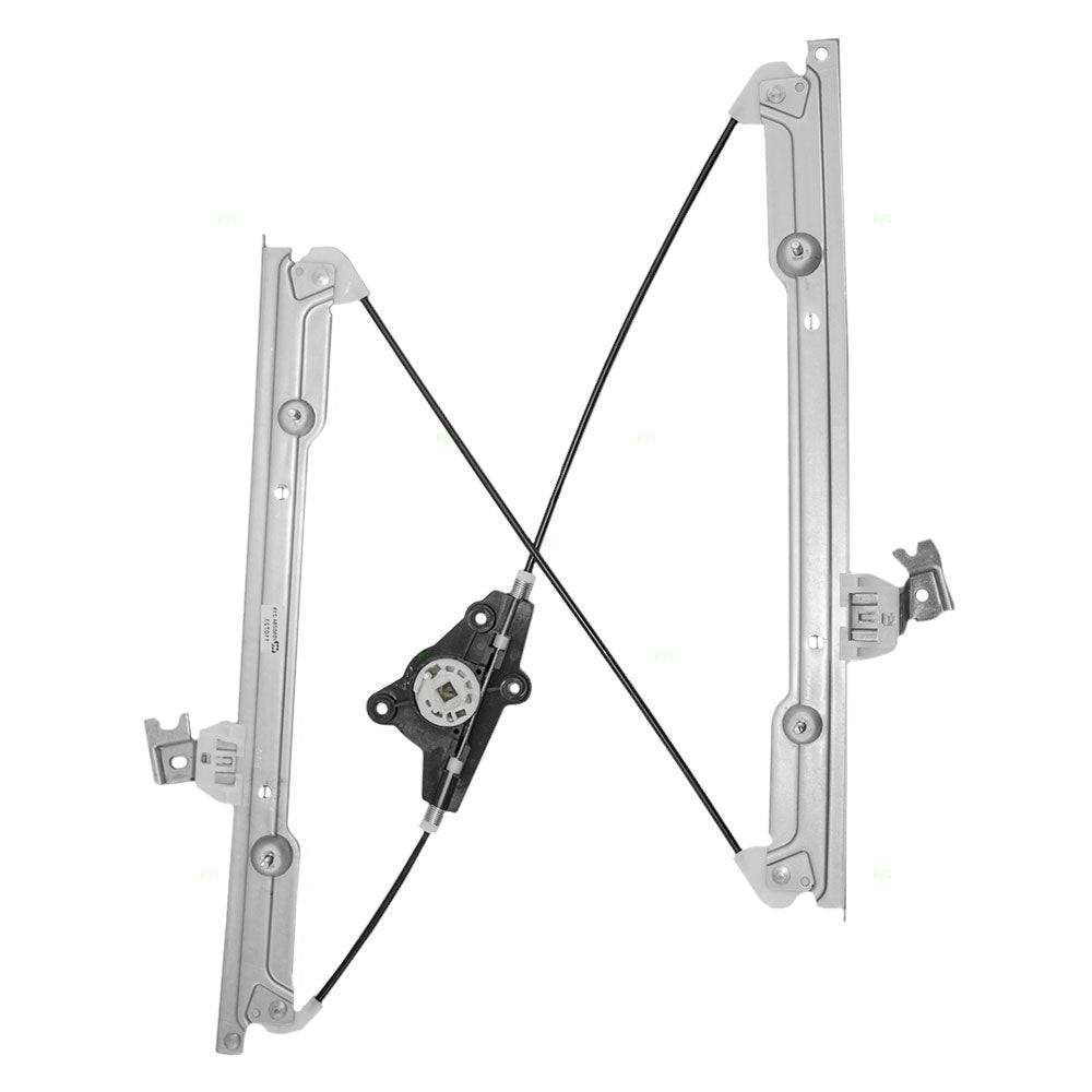 Brock Replacement Passengers Front Power Window Lift Regulator Compatible with 04-08 Maxima 80720-7Y000
