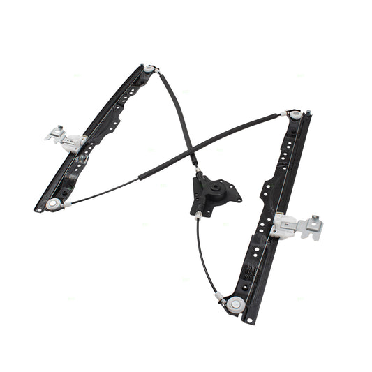 Brock Replacement Passengers Front Power Window Lift Regulator Compatible with 04-15 Titan 80720-ZT00A