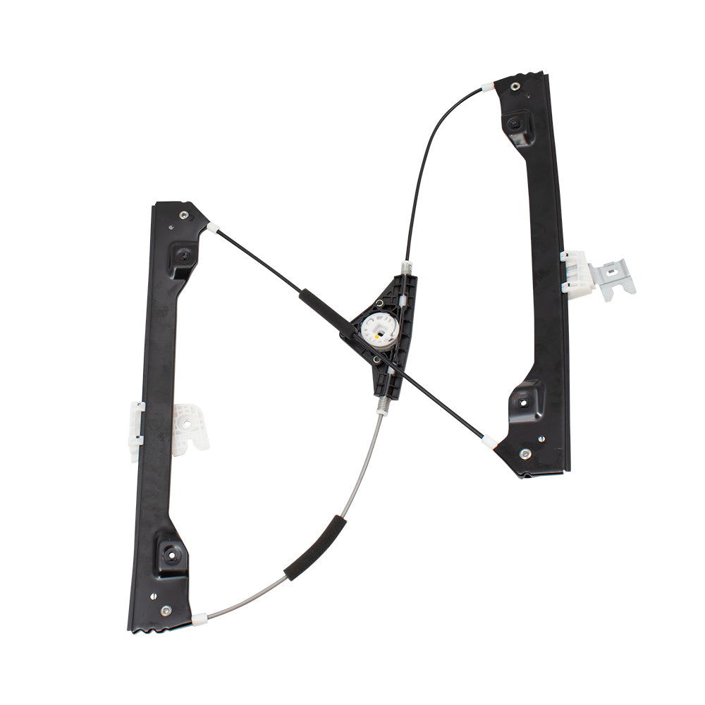 Brock Replacement Pair Set Front Power Window Lift Regulators Compatible with 07-10 Altima Sedan 80771JA000 80770JA000