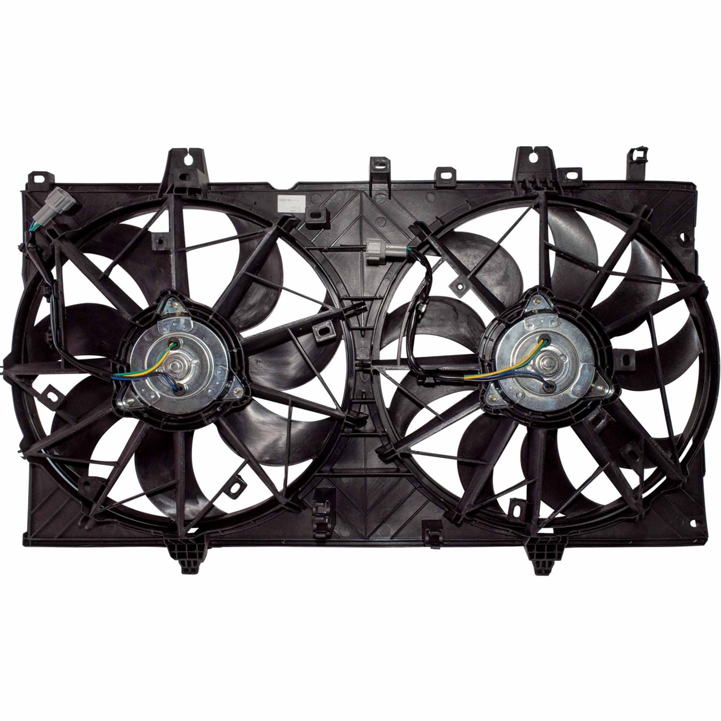 Brock Dual Cooling Fan Assembly Without Controller for 2014-2020 Nissan Rogue 2014-2020 Nissan Qashqai 4661-0004