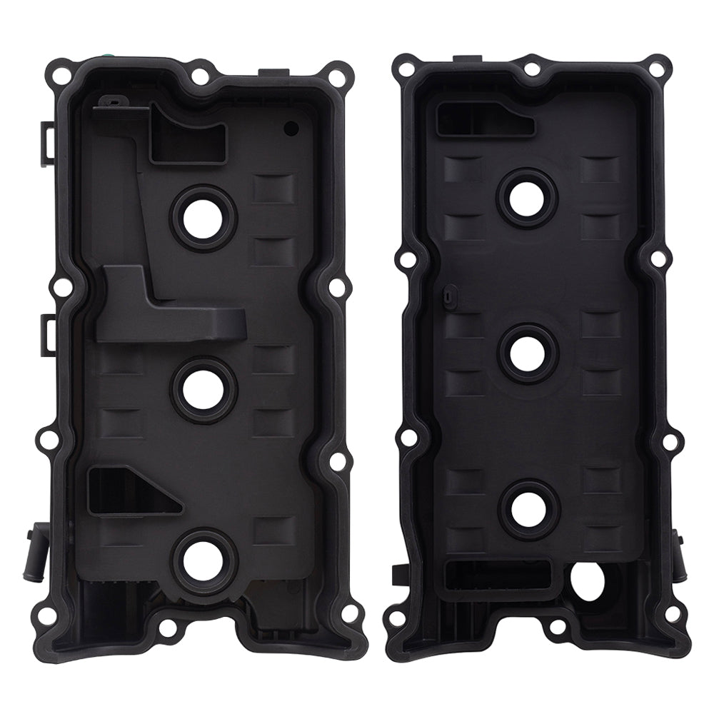 Brock Replacement Set Engine Valve Covers Compatible with 2005-2019 Frontier 4.0L 13264EA210 13264EA200