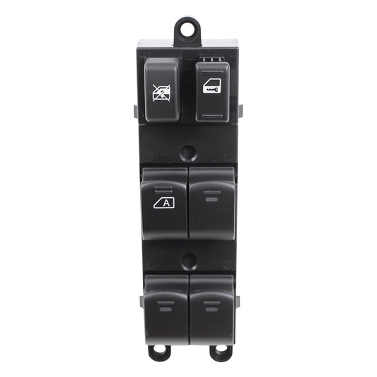 Brock Replacement Drivers Front Power Window Master Switch Lever Compatible with 05-06 Frontier 25401-EA003