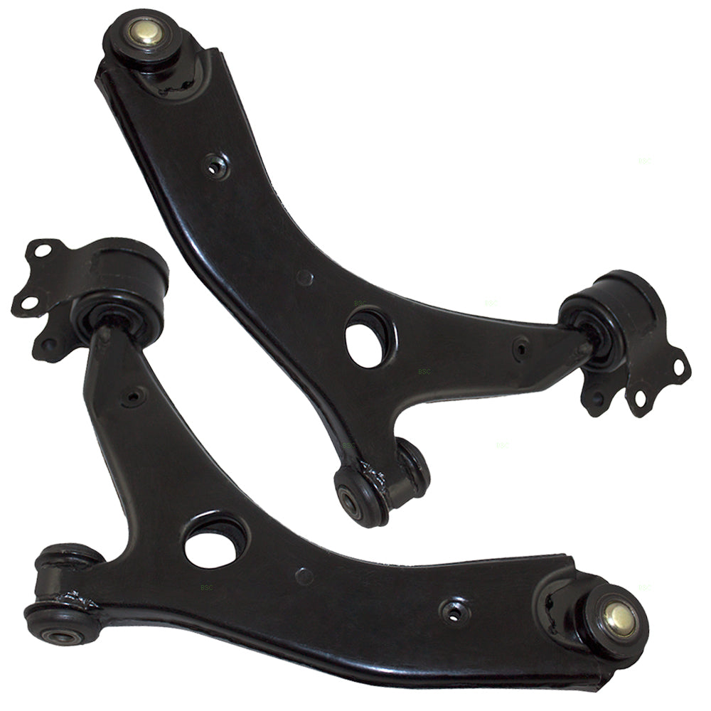 Brock Replacement Pair Set Lower Front Control Arm Kits with Ball Joint & Bushings Compatible with 2004-2009 3 5 3 5 C513-34-350 C513-34-300