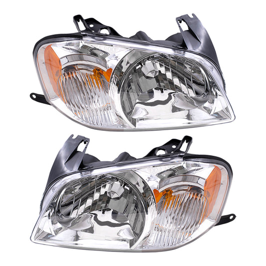 Headlight for 2005-2006 Tribute EF9151040E Set MA2502131