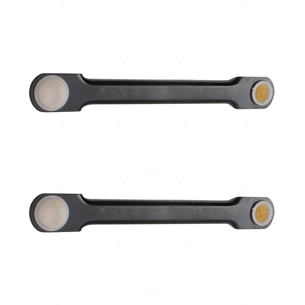 Brock Replacement Pair Set Pop-Up Flip Up Rectractable Headlamp Rods Hidden Headlight Lift Link Arms Compatible with 90-97 Miata NA0151SA5