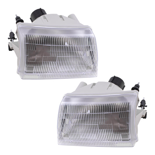 Headlight for 1998-2000 B2500 1998-2000 B3000 ZZP051040B Set