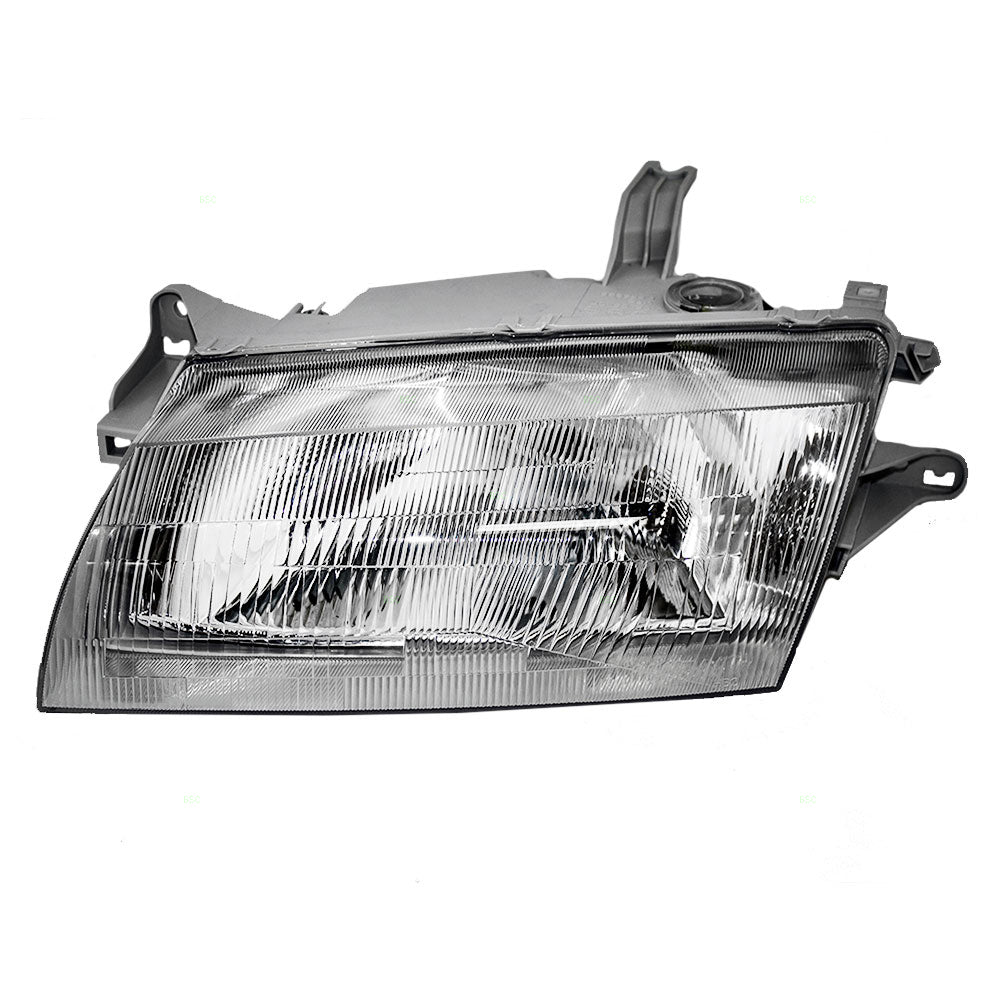 Brock Replacement Drivers Headlight Headlamp Compatible with 97-98 323 Protege BG1N51-040DP1