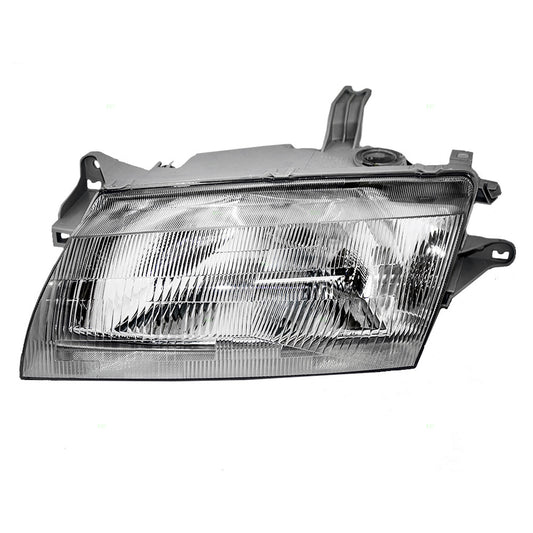 Brock Replacement Drivers Headlight Headlamp Compatible with 97-98 323 Protege BG1N51-040DP1