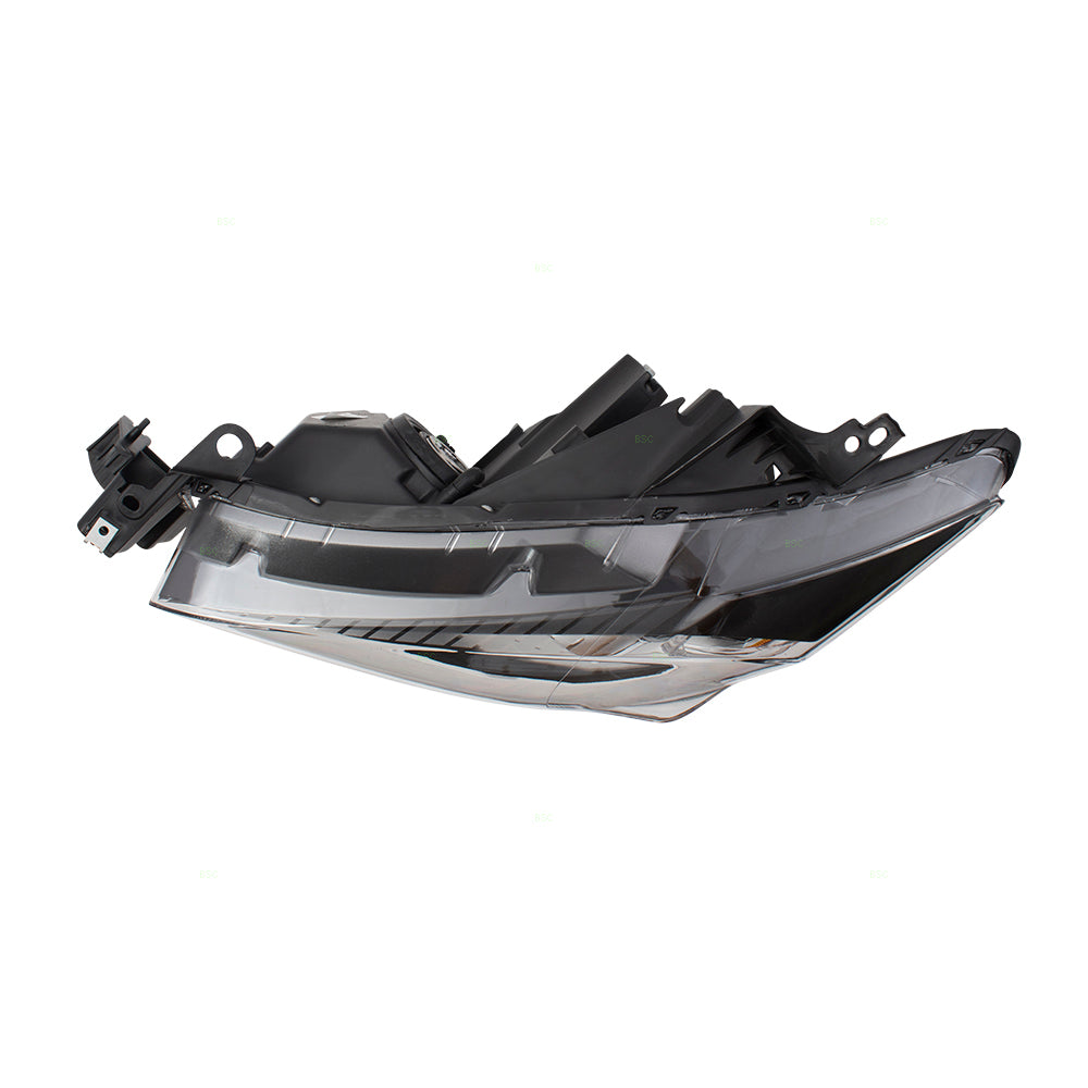 Brock Aftermarket Replacement Driver Left Halogen Combination Headlight Assembly Compatible With 2013-2016 Mazda CX-5