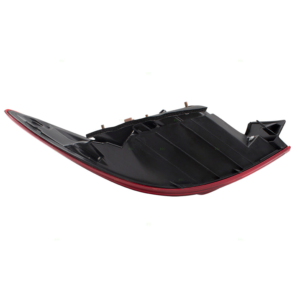 Brock Replacement Passengers Tail Lamp Tail Light Quarter Panel Mounted Compatible with 14-18 Mazda3 Sedan BHN151150B