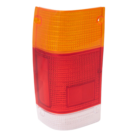 Brock Replacement Drivers Taillight Tail Lamp Lens Compatible with 86-93 Pickup Truck UB3951162A