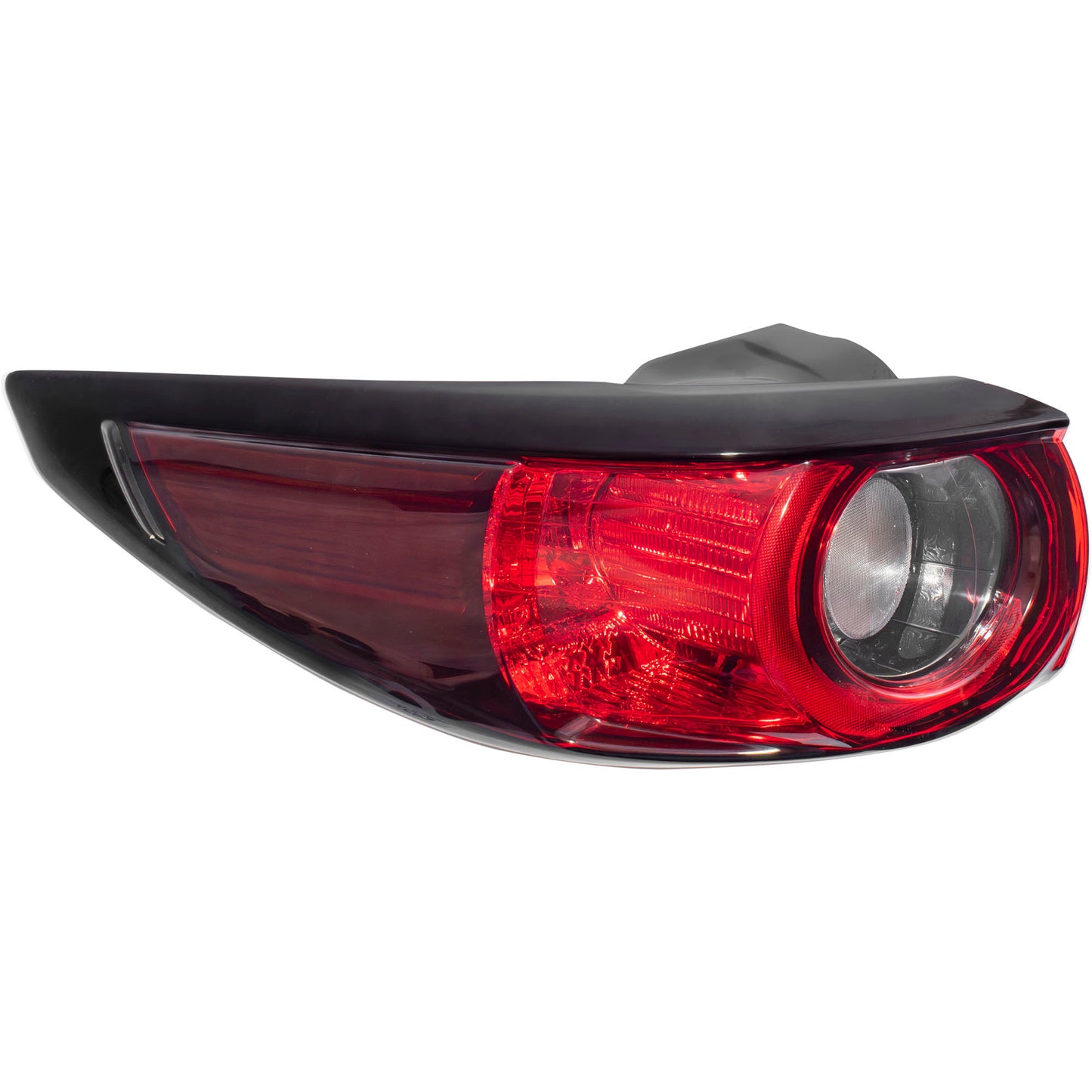 Brock 5222-0082L Driver Side Left Combination Tail Light Assembly Without Signature Lighting Compatible with 2017-2021 Mazda CX-5