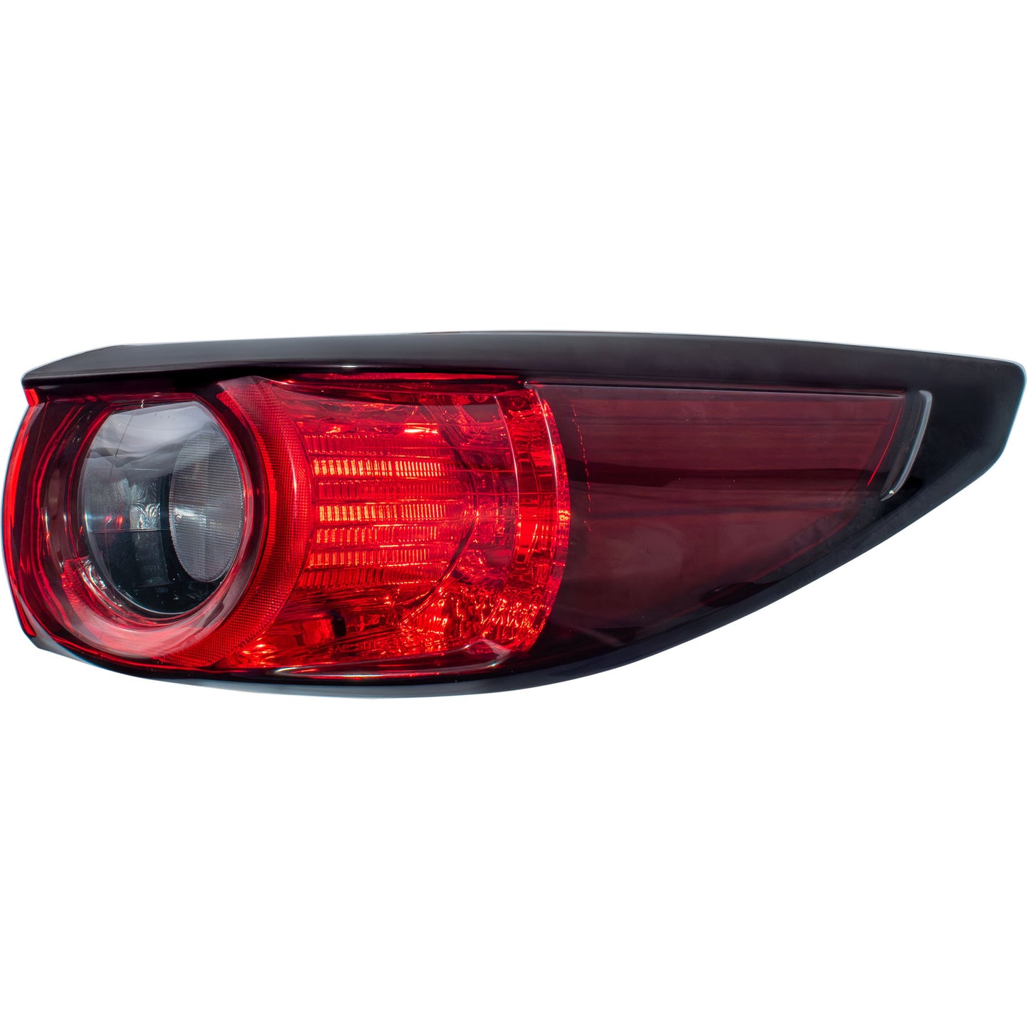 Brock 5222-0082R Passenger Side Right Combination Tail Light Assembly Without Signature Lighting Compatible with 2017-2021 Mazda CX-5
