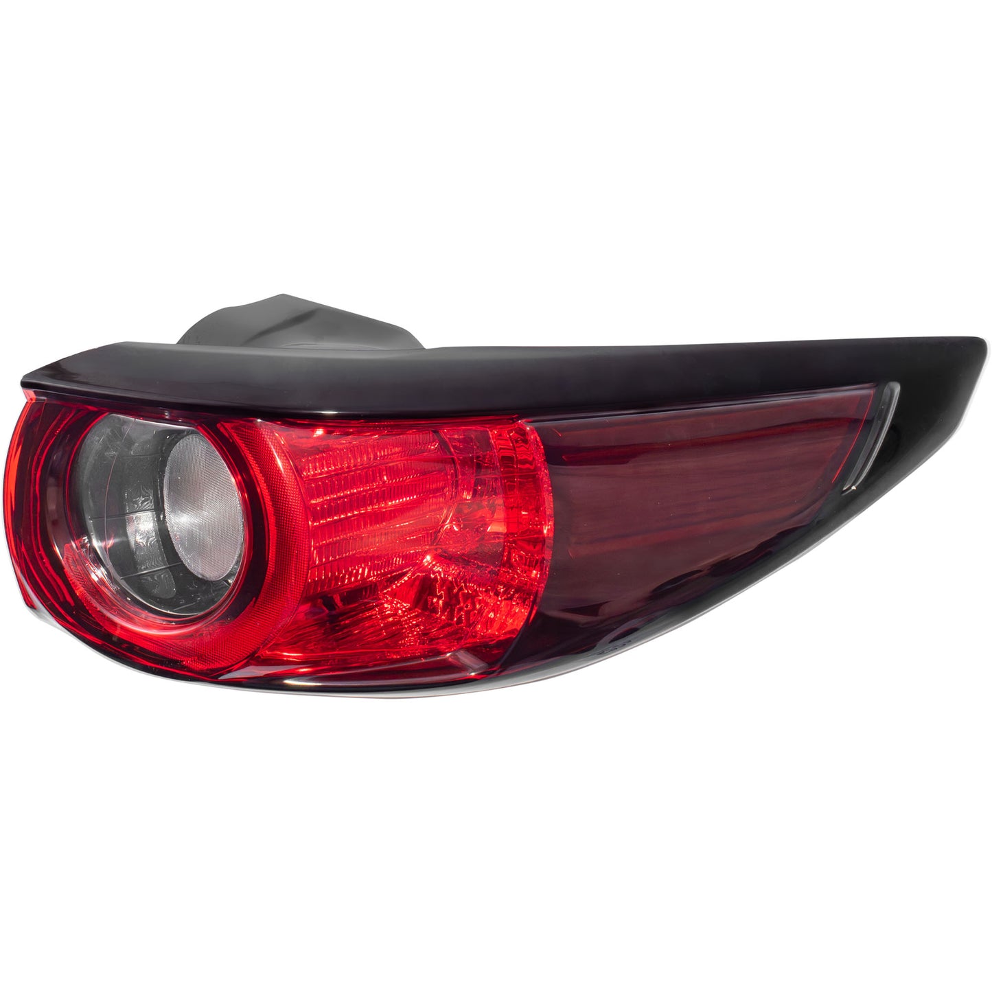 Brock 5222-0082R Passenger Side Right Combination Tail Light Assembly Without Signature Lighting Compatible with 2017-2021 Mazda CX-5