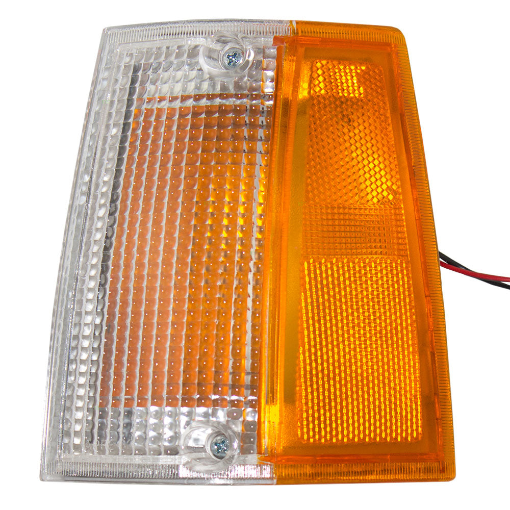 Brock Replacement Drivers Signal Side Marker Light Lamp Compatible with 86-93 Pickup Truck UB3951100A