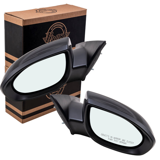 Power Mirror for 2009-2013 6 Blind Spot Detection Puddle Lamp GS3N6918ZB Set MA1320189