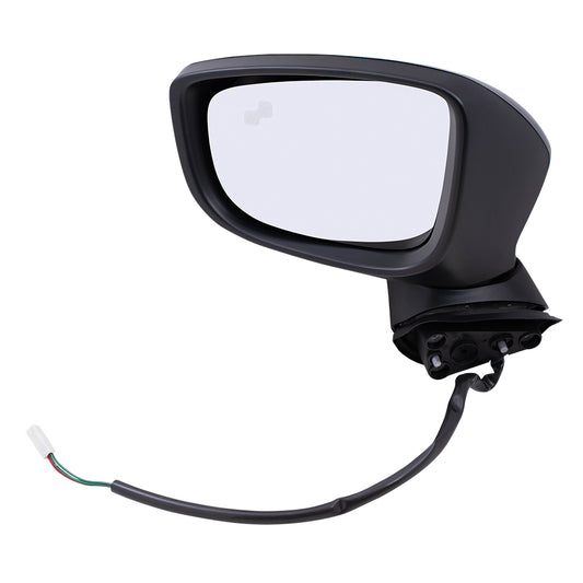 Power Mirror for 2014-2016 3 Sport Japan Built Blind Spot Detection for 2014-2016 3 BHP369181E Left MA1320192