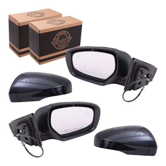 Power Mirror for 2014-2015 CX-9 Turn Signal Indicator Memory Heated TK246918Z Set MA1320223