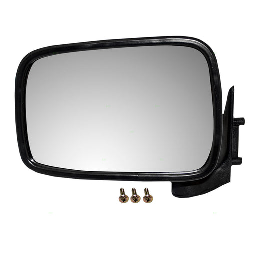 Manual Mirror for 1986-1987 B2000 1987-1993 B2200 1994-1996 B2300 1987-1993 B2600 1994-1996 B3000 UB4569180 Left