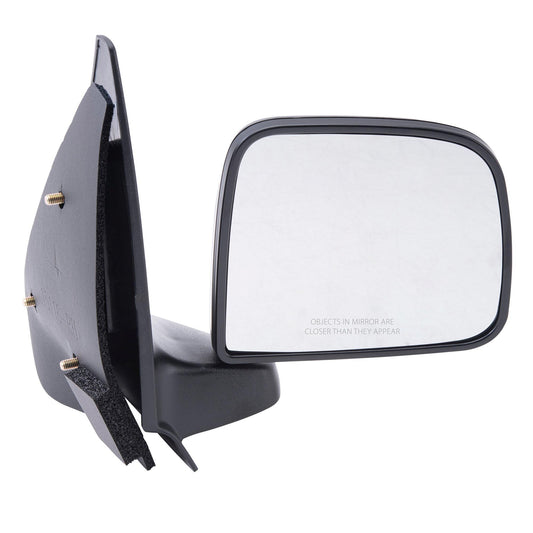 Manual Mirror for 1998-2001 B2500 Post Mount 1993-2005 Ranger 1994-1997 B2300 1998-2005 B3000 F87Z17682SAA Right
