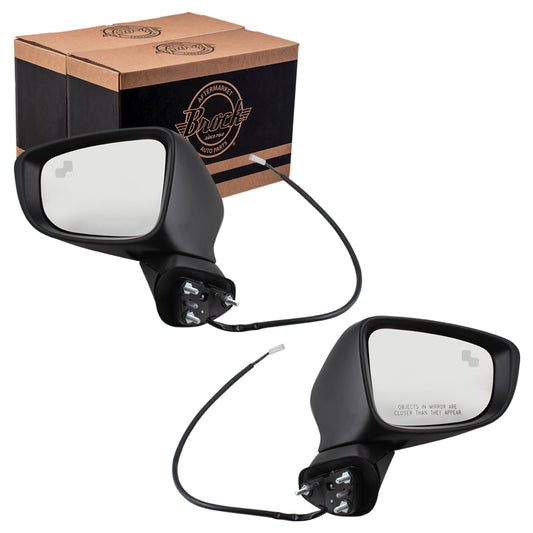 Power Mirror for 2014-2016 6 Blind Spot Detection Turn Signal Indicator GHP969182C Set MA1320187