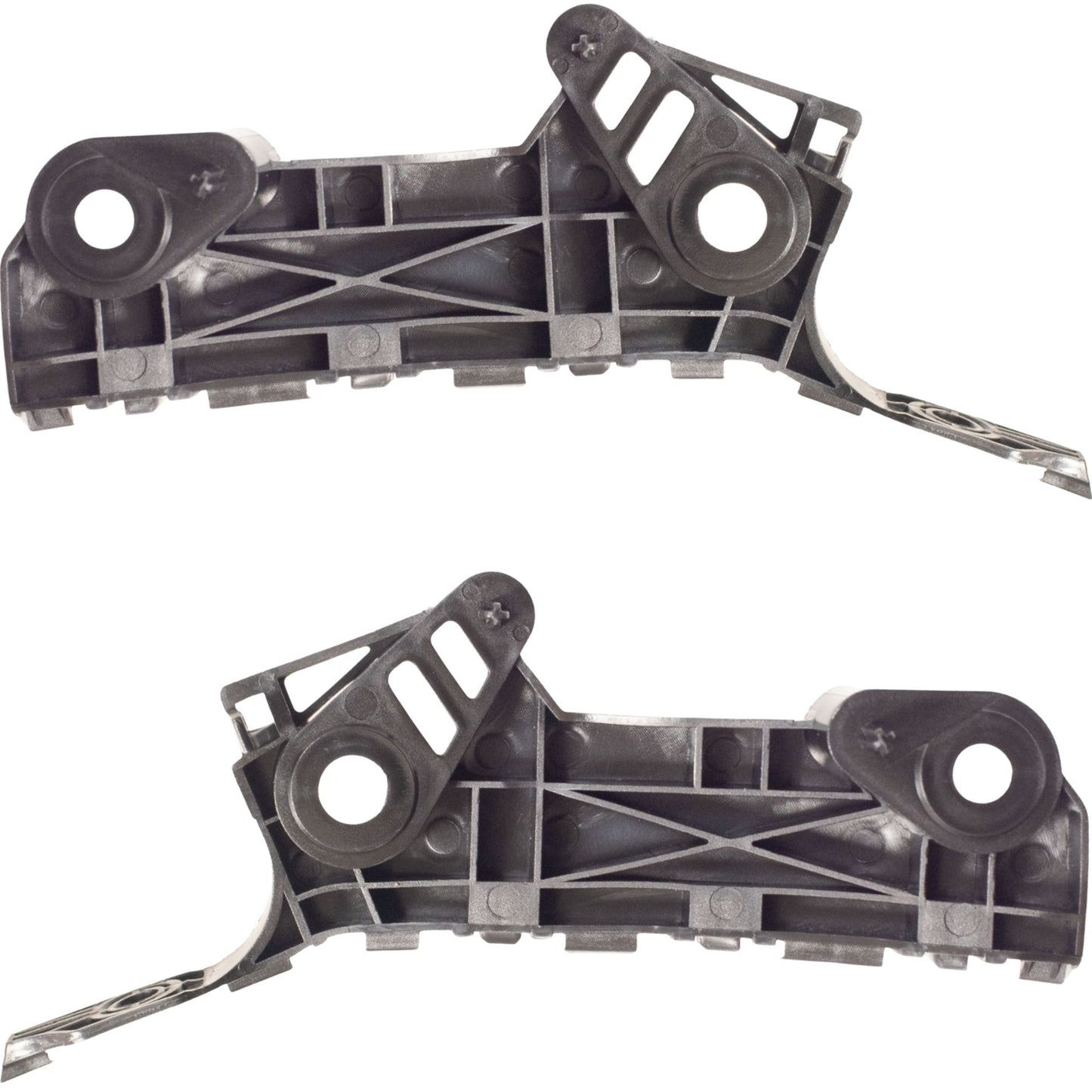 Brock Front Driver Side Left Passenger Side Right Bumper Cover Retainer Bracket Set Compatible with 2014-2021 Mazda Mazda6 GHP9-50-0U1C GHP9-50-0T1B